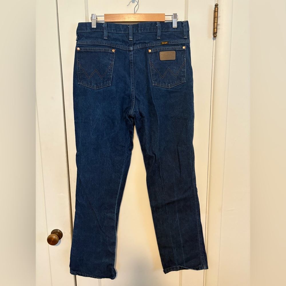 Wrangler Men's Blue Jeans - Picture 2 of 4
